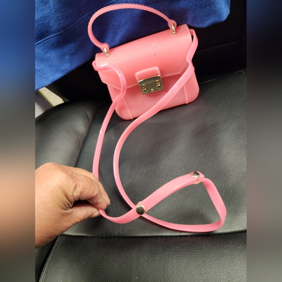 Furla Jelly Mini Satchel Candy Pink - Picture 5 of 16